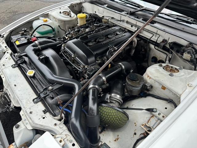 １８０ＳＸ タイプＲ　機械式ＬＳＤ　サンルーフ　フルエアロ　ＣＳＴ１８インチＡＷ　車高調　Ｓ１５メンバー　社外アーム　５穴化済み　ダッシュ貫通ロールバー　フルバケ（32枚目）