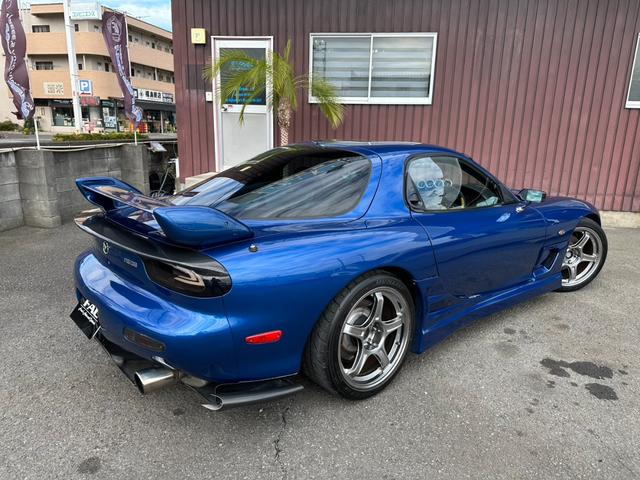 RX-7 タイプRS 2021年12月ナイトスポーツリビルトE/G(RD13P)載せ替え済み APEXパワーFC SSR18インチAW SARDキャタライザー グロウフルタップ車高調 クラフトスクエアドアミラー(9枚目)