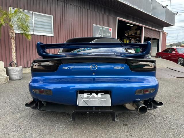 RX-7 タイプRS 2021年12月ナイトスポーツリビルトE/G(RD13P)載せ替え済み APEXパワーFC SSR18インチAW SARDキャタライザー グロウフルタップ車高調 クラフトスクエアドアミラー(10枚目)