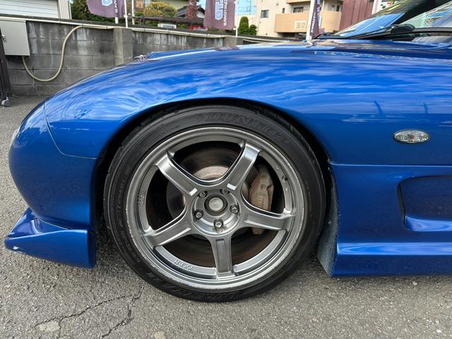 RX-7 タイプRS 2021年12月ナイトスポーツリビルトE/G(RD13P)載せ替え済み APEXパワーFC SSR18インチAW SARDキャタライザー グロウフルタップ車高調 クラフトスクエアドアミラー(47枚目)
