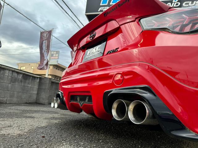 ８６ Ｇ　ロケットバニー前後ワイドフェンダー公認済み　ロケットバニーダックテール　ＷＯＲＫエモーション１８インチＡＷ　Ｓｔａｇｅ２１フロントリップ　ＴＲＤリヤハーフスポイラー　３２６車高調　風間オートロアアーム（19枚目）