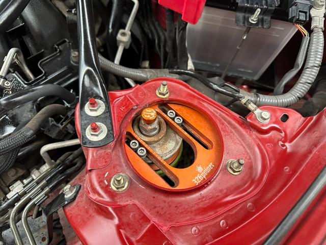 ８６ Ｇ　ロケットバニー前後ワイドフェンダー公認済み　ロケットバニーダックテール　ＷＯＲＫエモーション１８インチＡＷ　Ｓｔａｇｅ２１フロントリップ　ＴＲＤリヤハーフスポイラー　３２６車高調　風間オートロアアーム（37枚目）