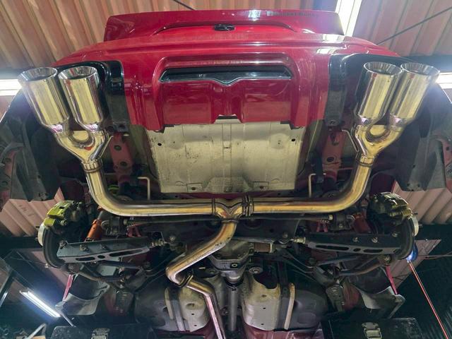 ８６ Ｇ　ロケットバニー前後ワイドフェンダー公認済み　ロケットバニーダックテール　ＷＯＲＫエモーション１８インチＡＷ　Ｓｔａｇｅ２１フロントリップ　ＴＲＤリヤハーフスポイラー　３２６車高調　風間オートロアアーム（42枚目）