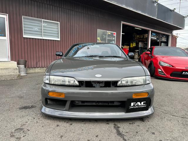シルビア Ｋ’ｓタイプＳ　スーパーハイキャスパッケージ　機械式ＬＳＤ　フルタップ車高調　ＣＳＴ１８インチＡＷ　社外ラジエター　社外マフラー　ＡＰＥＸエアクリ（7枚目）