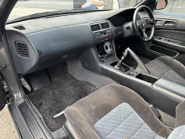 シルビア Ｋ’ｓタイプＳ　スーパーハイキャスパッケージ　機械式ＬＳＤ　フルタップ車高調　ＣＳＴ１８インチＡＷ　社外ラジエター　社外マフラー　ＡＰＥＸエアクリ（21枚目）