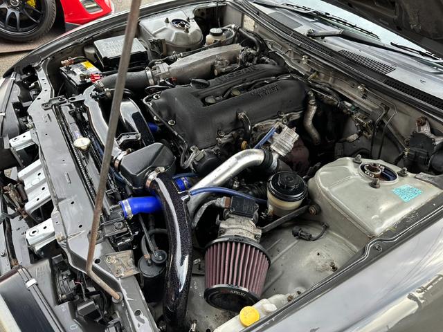 シルビア Ｋ’ｓタイプＳ　スーパーハイキャスパッケージ　機械式ＬＳＤ　フルタップ車高調　ＣＳＴ１８インチＡＷ　社外ラジエター　社外マフラー　ＡＰＥＸエアクリ（28枚目）