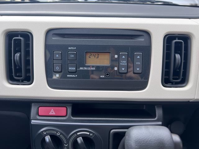 アルト Ｆ　純正オーディオ／キーレス／衝突安全ボディ／ＦＭ／ＡＭ／ＣＤ／ＡＵＸ／前席エアバック／ＵＶカットガラス　ハロゲンヘッドライト／ヘッドライトレベライザー／マニュアルエアコン／修復歴無し／保証付き／（16枚目）