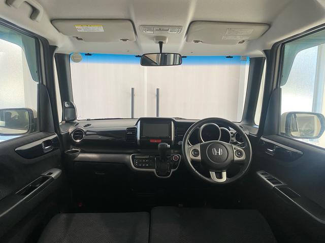 Ｎ－ＢＯＸカスタム Ｇ・ターボパッケージ　全国対応１年保証付き　両側電動スライドドア　ナビ　バックカメラ　ＴＶ　Ｂｌｕｅｔｏｏｔｈ接続　オートライト　アイドリングストップ　盗難防止システム　スマートキー　ＨＩＤ（5枚目）