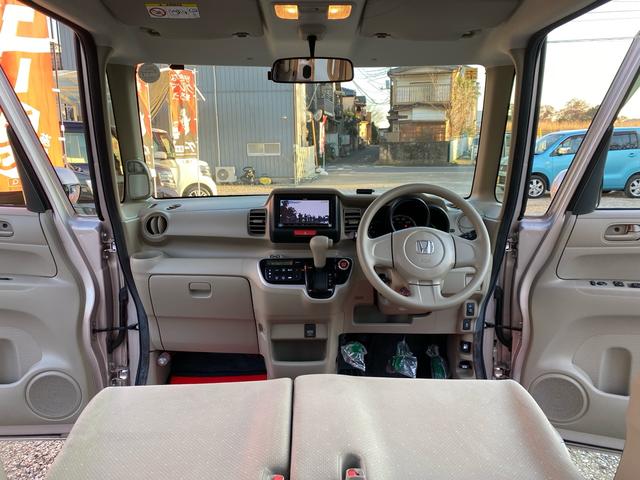 N-BOX G 禁煙車 全国対応1年保証付き ナビ TV Bluetoothオーディオ アイドリングストップ 盗難防止システム スマートキー(5枚目)
