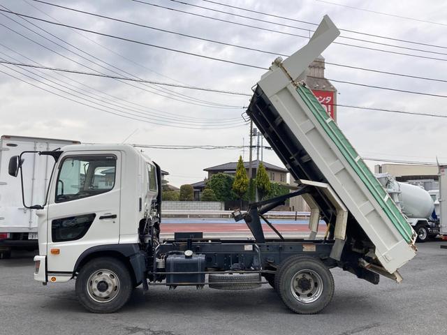 ヒノレンジャー 日野　中型Ｌゲートダンプ　最大積載量３４５０ｋｇ　極東製Ｌゲートダンプ　Ｒ１年９月製　クイック自動シート　最大積載量３４５０ｋｇ（5枚目）