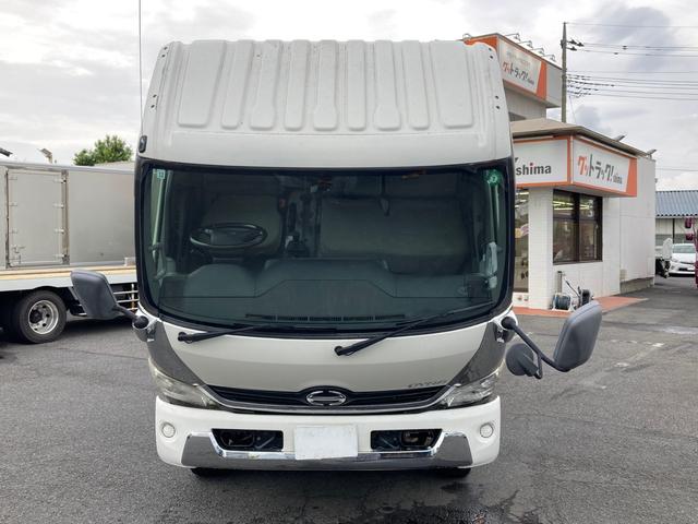 ダイナトラック 日野 小型 低温冷蔵冷凍バン 最大積載2000kg 東プレ製-30℃冷凍機 H27年10月製 東プレ製箱 新明和製格納PG ラッシングレール2段 左スライド扉(24枚目)