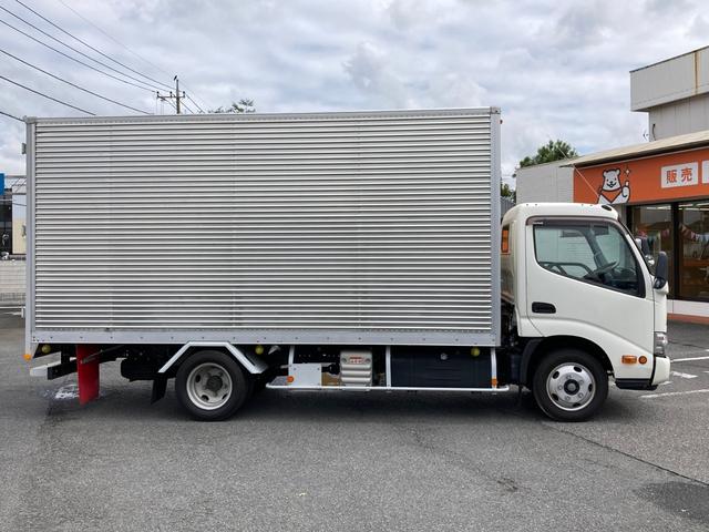 デュトロ 日野 小型 アルミバン 最大積載2000kg トランテックス製アルミバン R1年9月製 左スライド扉 標準ロングボディー(6枚目)
