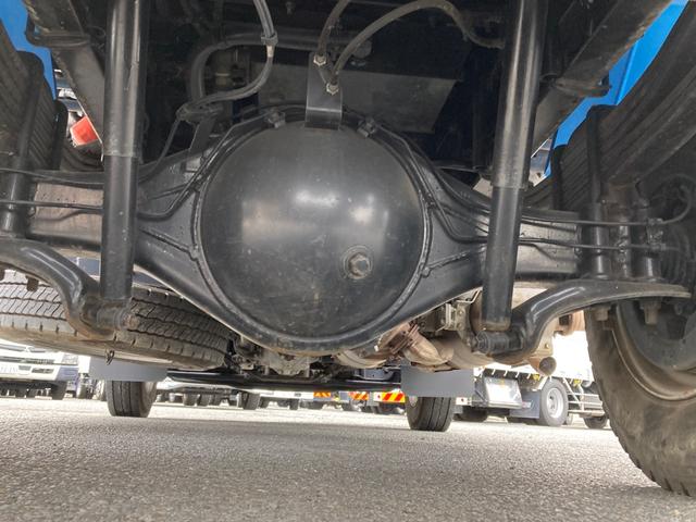 ヒノレンジャー 日野 中型 ローダーダンプ 最大積載2550kg 新明和製ローダーダンプ H31年1月製 クイック自動シート リア丸ピン加工 アルミブリッジ付き 最大積載量2550kg 6MT(16枚目)