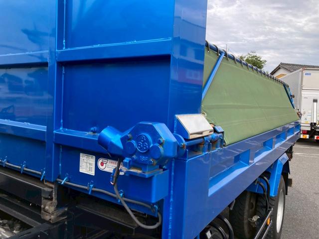 ヒノレンジャー 日野 中型 ローダーダンプ 最大積載2550kg 新明和製ローダーダンプ H31年1月製 クイック自動シート リア丸ピン加工 アルミブリッジ付き 最大積載量2550kg 6MT(37枚目)