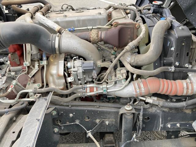 ヒノレンジャー 日野 中型 クレーン付平ボディー 最大積載2500kg タダノ4段(2.93t吊)ZX364HRSA R2年5月製 ラジコン フックイン 警報型 アウトリガー差違い セイコーラック2個 引き出しフック6個 標準ロングボディー(18枚目)