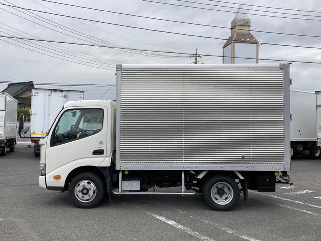 ダイナトラック トヨタ 小型 アルミバン 最大積載2000kg 日本フルハーフ製アルミバン H27年8月製 壁フック8個 AT2ペダル(5枚目)