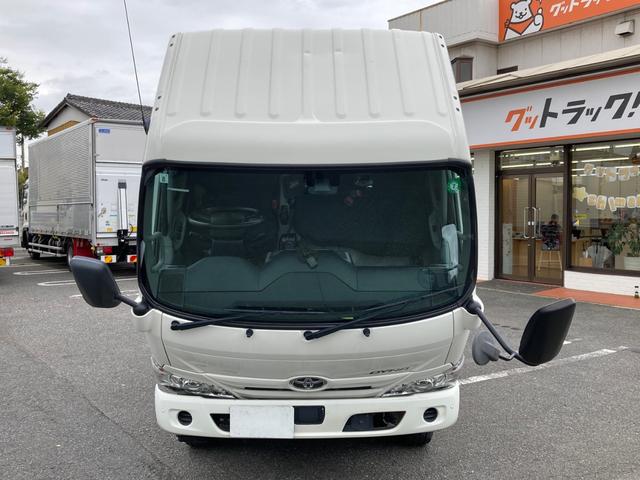ダイナトラック トヨタ 小型 アルミバン 最大積載2000kg 日本フルハーフ製アルミバン H27年8月製 壁フック8個 AT2ペダル(19枚目)