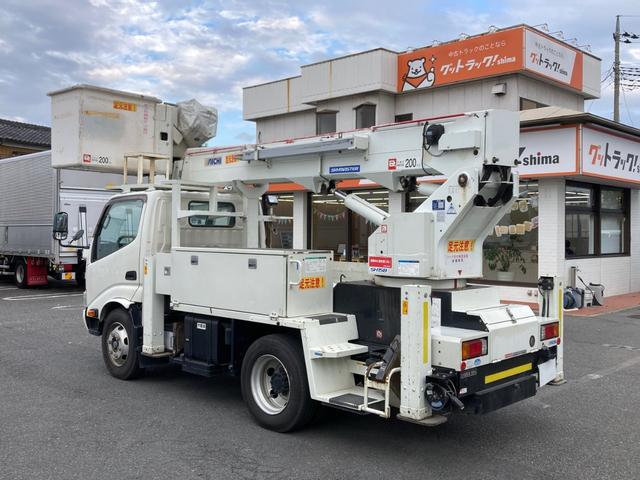 デュトロ アイチ製高所作業車 SH15B 14.6m H24年7月製 FRPバッケット ウインチ付 電工仕様 アワーメーター4938h(4枚目)