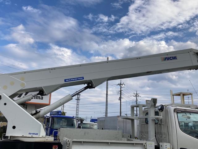デュトロ アイチ製高所作業車 SH15B 14.6m H24年7月製 FRPバッケット ウインチ付 電工仕様 アワーメーター4938h(12枚目)