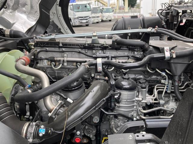 スーパーグレート 三菱ふそう　大型深ダンプ　最大積載９２００ｋｇ　新明和製深ダンプ（土砂禁止）Ｒ７年４月製　２４立米　リア片開き　ハイルーフ　アルミホイール　シフトパイロット２ペダル　最大積載量９２００ｋｇ　２２ｔベースの未稼働車（20枚目）