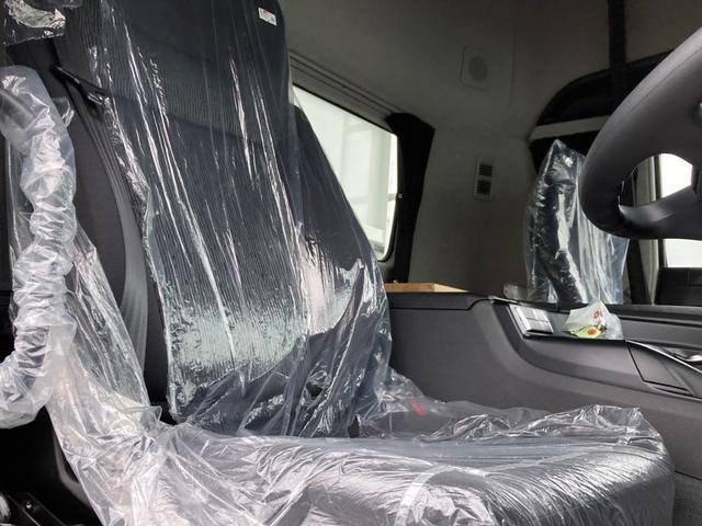 スーパーグレート 三菱ふそう　大型深ダンプ　最大積載９２００ｋｇ　新明和製深ダンプ（土砂禁止）Ｒ７年４月製　２４立米　リア片開き　ハイルーフ　アルミホイール　シフトパイロット２ペダル　最大積載量９２００ｋｇ　２２ｔベースの未稼働車（22枚目）