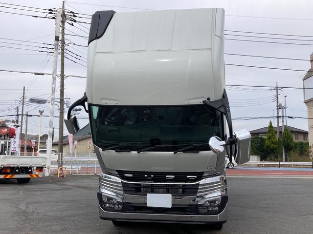 スーパーグレート 三菱ふそう　大型深ダンプ　最大積載９２００ｋｇ　新明和製深ダンプ（土砂禁止）Ｒ７年４月製　２４立米　リア片開き　ハイルーフ　アルミホイール　シフトパイロット２ペダル　最大積載量９２００ｋｇ　２２ｔベースの未稼働車（26枚目）