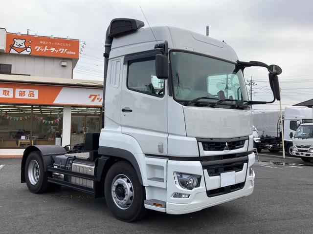 スーパーグレート 三菱ふそう　トラクターヘッド　第５輪荷重１１５００ｋｇ　ソーシン製カプラー　Ｒ６年２月製　ハイルーフ　シフトパイロット２ペダル　未稼働車　第５輪荷重１１５００ｋｇ（2枚目）