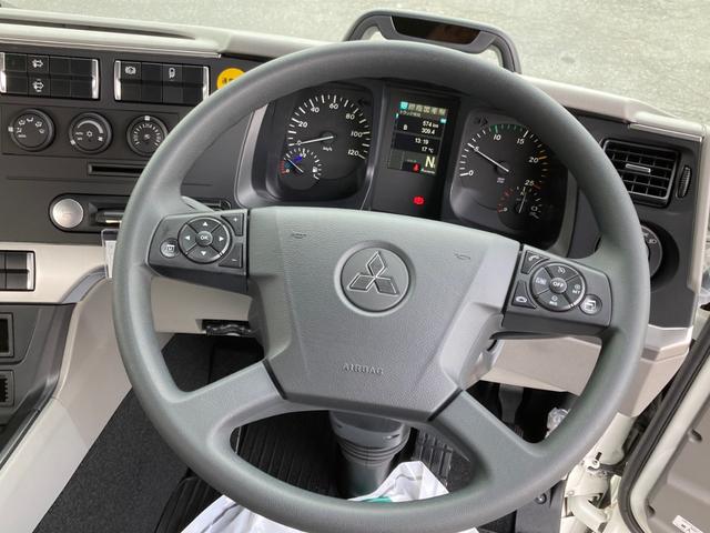 スーパーグレート 三菱ふそう　トラクターヘッド　第５輪荷重１１５００ｋｇ　ソーシン製カプラー　Ｒ６年２月製　ハイルーフ　シフトパイロット２ペダル　未稼働車　第５輪荷重１１５００ｋｇ（17枚目）