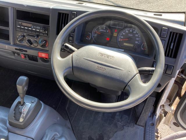 エルフトラック いすゞ 小型標準十尺アルミバン 最大積載2000kg パブコ製アルミバン H29年8月製 載せ替え ラッシングレール2段 標準十尺アルミバン 最大積載量2000kg スムーサー2ペダル(16枚目)