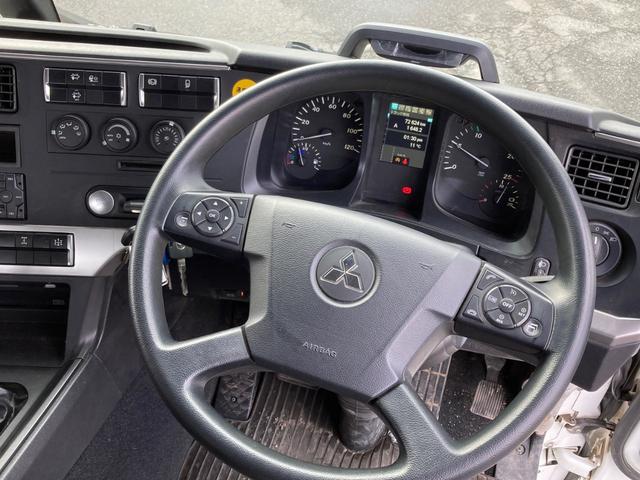 スーパーグレート 三菱ふそう　大型フックロール　最大積載１０４００ｋｇ　極東製フックロール　Ｒ５年４月製　ツインホイスト　ハイルーフ　アルミホイール　７ＭＴ　最大積載量１０４００ｋｇ（17枚目）