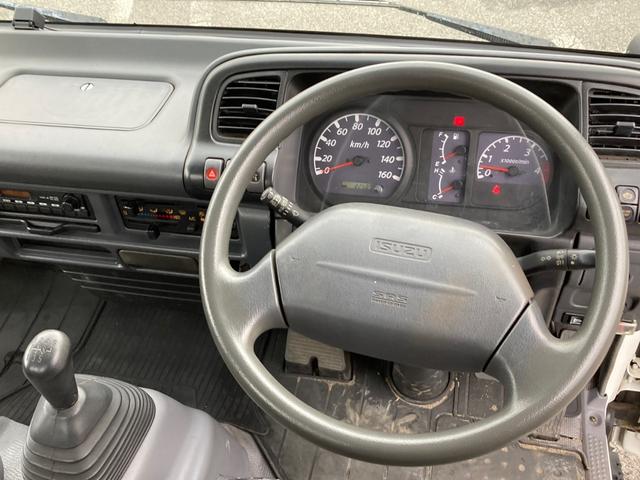 エルフトラック いすゞ　小型クレーン付平ボディー　最大積載２０００ｋｇ　タダノ製４段クレーン（２．６３ｔ吊）Ｈ１８年１月製　ラジコン　フックイン　セイコーラック２個　スムーサー６速２ペダル　ワイドロングボディー　最大積載量２０００ｋｇ（21枚目）