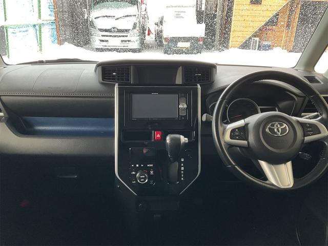 タンク カスタムG 4WD 社外ナビ・TV バックカメラ 両側パワースライドドア フルフラット スマートキー プッシュスタート 純正アルミホイール アイドリングストップ LEDヘッドランプ(5枚目)