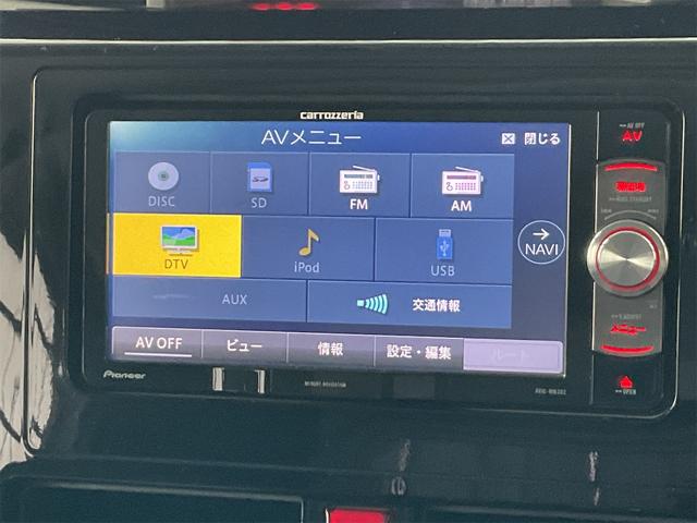 タンク カスタムG 4WD 社外ナビ・TV バックカメラ 両側パワースライドドア フルフラット スマートキー プッシュスタート 純正アルミホイール アイドリングストップ LEDヘッドランプ(9枚目)