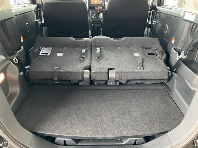 タンク カスタムG 4WD 社外ナビ・TV バックカメラ 両側パワースライドドア フルフラット スマートキー プッシュスタート 純正アルミホイール アイドリングストップ LEDヘッドランプ(17枚目)