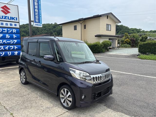 ｅＫスペースカスタム カスタムＴ　ｅ－アシスト　４ＷＤ　納車時新品タイヤ　両側電動スライドドア　ヘッドランプ　ＨＩＤ　シートヒーター　バックモニター　プッシュスタート　スマートキー　オートエアコン（6枚目）