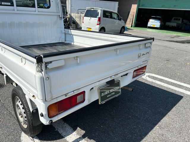 アクティトラック ベースグレード　ユーザー買取車両　走行距離７３０００キロ　タイヤ４本新品　エアコン　パワーステアリング　エアバック　５ＭＴ（28枚目）