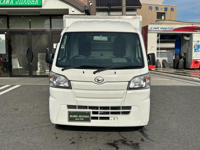 ハイゼットトラック 保冷車 カラー鋼板簡易保冷車 AT 走行距離38580km エアコン パワステ 運転席エアバック 両側スライドドア リア観音開き(90度ストッパー付き)(2枚目)