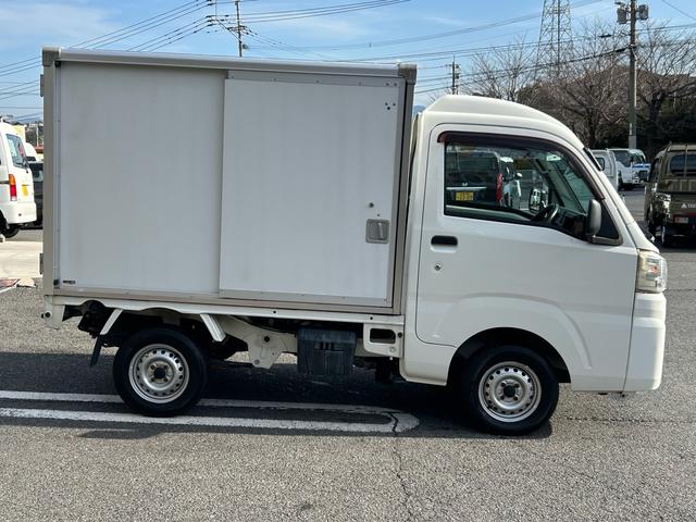ハイゼットトラック 保冷車 カラー鋼板簡易保冷車 AT 走行距離38580km エアコン パワステ 運転席エアバック 両側スライドドア リア観音開き(90度ストッパー付き)(34枚目)