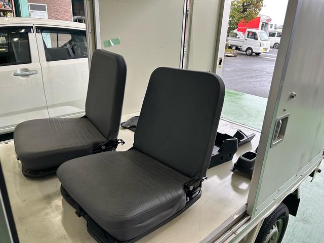 ハイゼットトラック 保冷車 カラー鋼板簡易保冷車 AT 走行距離38580km エアコン パワステ 運転席エアバック 両側スライドドア リア観音開き(90度ストッパー付き)(44枚目)