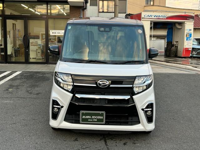 タント カスタムＲＳセレクション　ツートンカラー　純正ナビ　ＴＶ　バックカメラ　ドラレコ　ＥＴＣ　Ｂｌｕｅｔｏｏｔｈ接続　両側パワースライドドア　スマートアシスト　ＬＥＤヘッドライト　シーケンシャル　クリアランスソナー　シートヒーター（2枚目）