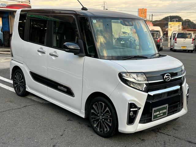 タント カスタムＲＳセレクション　ツートンカラー　純正ナビ　ＴＶ　バックカメラ　ドラレコ　ＥＴＣ　Ｂｌｕｅｔｏｏｔｈ接続　両側パワースライドドア　スマートアシスト　ＬＥＤヘッドライト　シーケンシャル　クリアランスソナー　シートヒーター（3枚目）