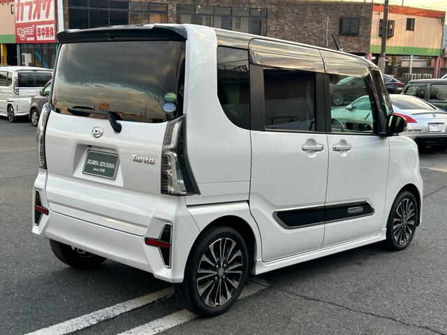 タント カスタムＲＳセレクション　ツートンカラー　純正ナビ　ＴＶ　バックカメラ　ドラレコ　ＥＴＣ　Ｂｌｕｅｔｏｏｔｈ接続　両側パワースライドドア　スマートアシスト　ＬＥＤヘッドライト　シーケンシャル　クリアランスソナー　シートヒーター（5枚目）