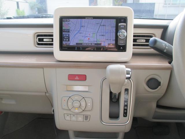 アルトラパン Ｘ　車検Ｒ８年６月　純正ナビ・フルセグＴＶ　Ｂｌｕｅｔｏｏｔｈ　シートヒーター　アイドリングストップ　スマートキー（3枚目）