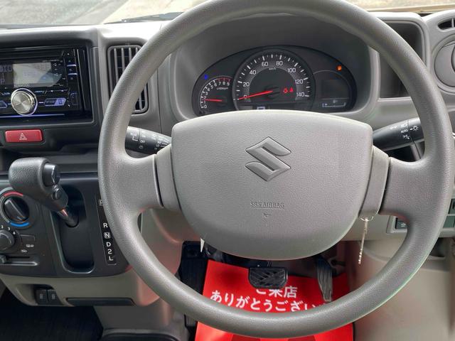 エブリイ ＰＣ　４ＷＤ　ドライブレコーダー　両側スライドドア　クリアランスソナー　レーンアシスト　衝突被害軽減システム　オートライト　キーレスエントリー　電動格納ミラー　ＡＴ　盗難防止システム　ＡＢＳ　ＥＳＣ　ＣＤ（3枚目）