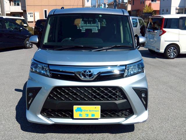 ルーミー G 後期 純正SDナビ 両側電動スライドドア 衝突軽減ブレーキ LEDヘッドライト タイヤ新品 アルミホイール ドラレコ前後 クリアランスソナー 車検2年 スマートキー 1オーナー GOO鑑定 保証整備付(2枚目)