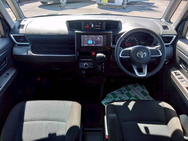 ルーミー G 後期 純正SDナビ 両側電動スライドドア 衝突軽減ブレーキ LEDヘッドライト タイヤ新品 アルミホイール ドラレコ前後 クリアランスソナー 車検2年 スマートキー 1オーナー GOO鑑定 保証整備付(10枚目)