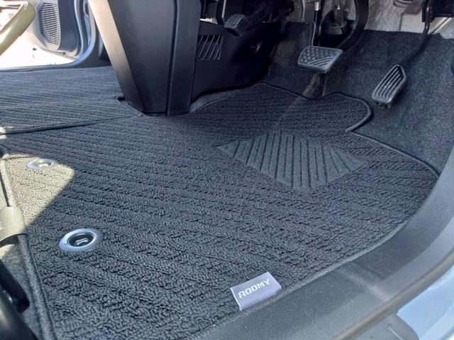 ルーミー G 後期 純正SDナビ 両側電動スライドドア 衝突軽減ブレーキ LEDヘッドライト タイヤ新品 アルミホイール ドラレコ前後 クリアランスソナー 車検2年 スマートキー 1オーナー GOO鑑定 保証整備付(44枚目)