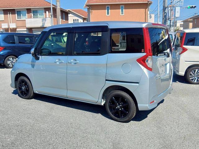 ルーミー G 後期 純正SDナビ 両側電動スライドドア 衝突軽減ブレーキ LEDヘッドライト タイヤ新品 アルミホイール ドラレコ前後 クリアランスソナー 車検2年 スマートキー 1オーナー GOO鑑定 保証整備付(68枚目)