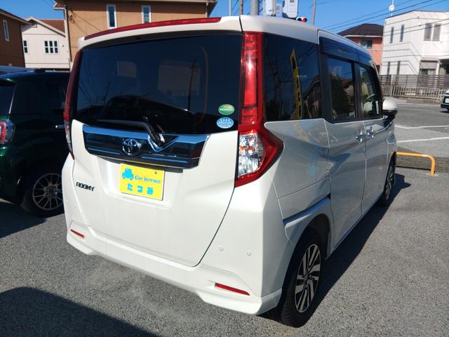 ルーミー カスタムＧ　ナビ　両側電動スライドドア　衝突軽減ブレーキ　ＬＥＤヘッドライト　アルミホイール　ドラレコ　クリアランスソナー　スマートキー　ＧＯＯ鑑定　保証　整備付（6枚目）