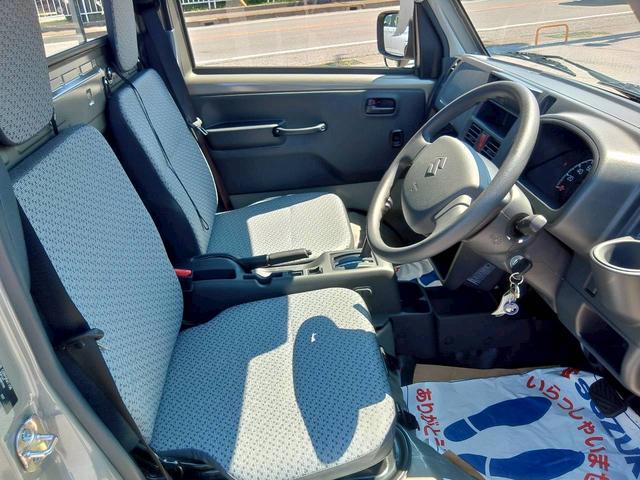 キャリイトラック ＫＣエアコン・パワステ　令和７年８月　届出済未使用車　４ＷＤ　オートマ　衝突被害軽減システム　パワーウィンドウ　クリアランスソナー　レーンアシスト　アイドリングストップ　横滑り防止機構　ＡＢＳ　エアコン　パワステ　　キーレス（22枚目）